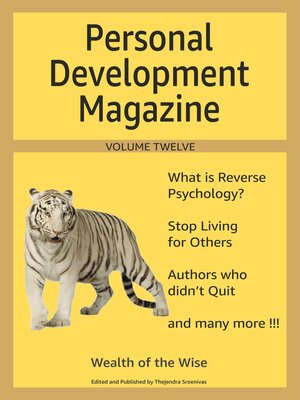 cover image of Personal Development Magazine, Volume Twelve